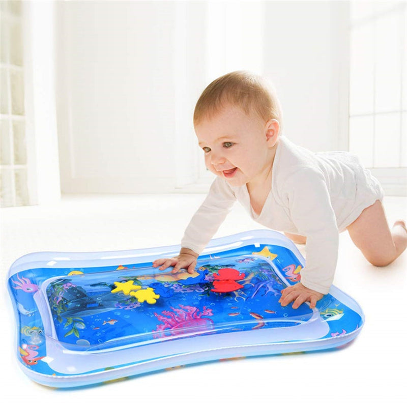 8090 Baby Water Mat Inflatable Baby Play Mat Activity Center for Infant Baby Toys 3 to 15 Months, Baby Gifts for Boys Girls(Assorted Design) 