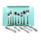 Elegant stainless steel flatware