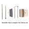 Durable dustpan and brush for home cleaning