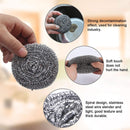 2922 Stainless Steel Scrubber / Scourer (pack of 6pc) 