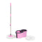 4941 Quick Spin Mop Plastic spin, Bucket Floor Cleaning, Easy Wheels & Big Bucket, Floor Cleaning Mop with Bucket 