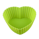 0798A Silicone Loving Heart Shaped Baking Mold Fondant Cake Tool Chocolate Candy Cookies Pastry Soap Moulds 