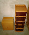 1151 5tier Plastic Modular Drawer System For Multiple Use (Brown colour)