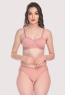Padded Cotton Bra Panty Set for a  You (2 pack)