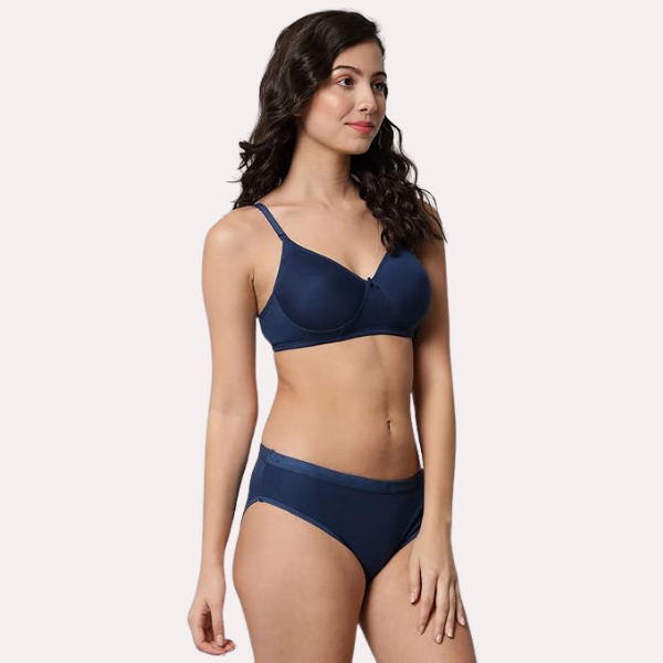 Classic Cotton  Bra & Panty Set (2 pack)