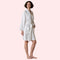Elegant Natural Genova Linen Bath Robe