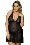 Sheer Babydoll Nightwear Lingerie