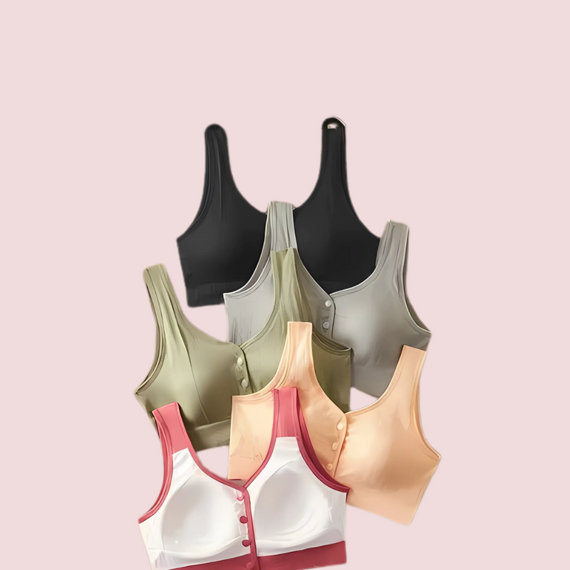 Push & Go – Front Open Sports Bra