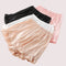 Women Ruffles Satin Faux Silk French Underwear