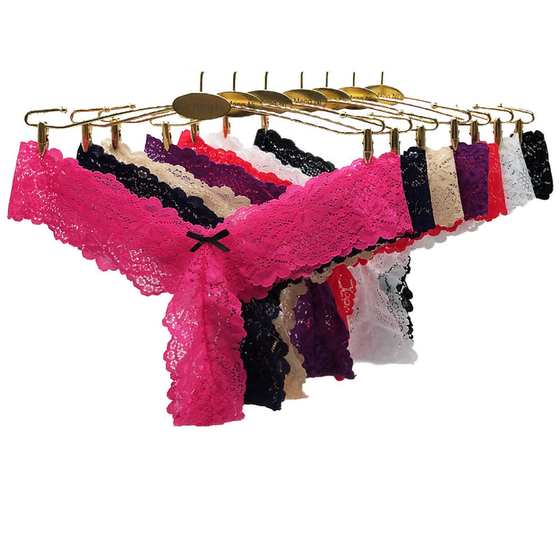 2 pack Stretch lace  thong panties