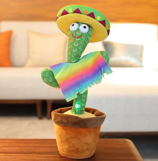 8047 Dancing Cactus Talking Toy, Chargeable Toy