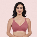 Women Cotton Non-Padded Wire-Free Bra Pack of 3