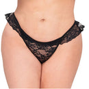 2 pack  Lace Ruffled Thong Panties