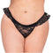 2 pack  Lace Ruffled Thong Panties