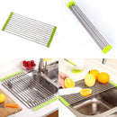 Foldable kitchen sink rack