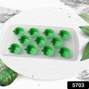 Silicone Mold Ice Cube Tray Creative Sweet Multi Type Ice Tray Buckets, Ice Cube Trays Multi Fruit Shape Ice Tray (1 Pc)