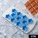 Silicone Mold Ice Cube Tray Creative Sweet Multi Type Ice Tray Buckets, Ice Cube Trays Multi Fruit Shape Ice Tray (1 Pc)