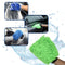 Wash and dust gloves with microfiber and chenille