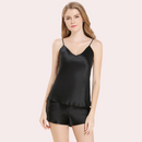 Silk Cami and Shorts Sleepwear Set