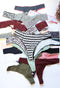 7 Pack  thong Panties Variety Pack