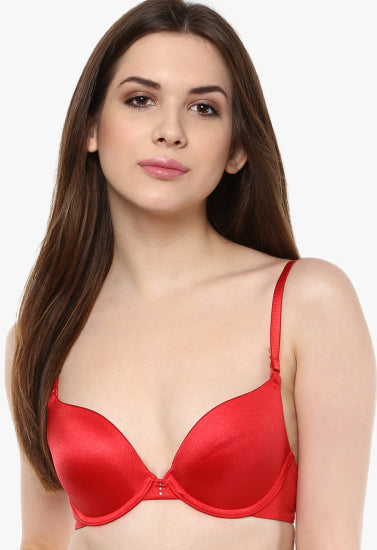 Smooth  Hot Red Bridal Bra (Pk Of 2)