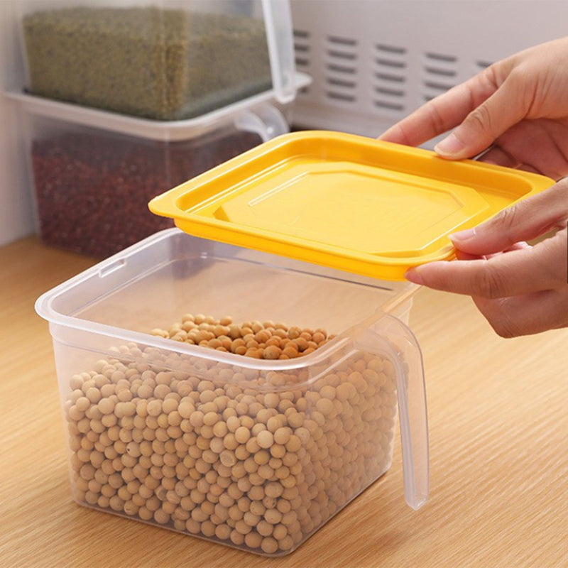 2366 Square Food Storage Containers With Handle (1 PC) - 