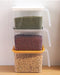 2366 Square Food Storage Containers With Handle (1 PC) - 