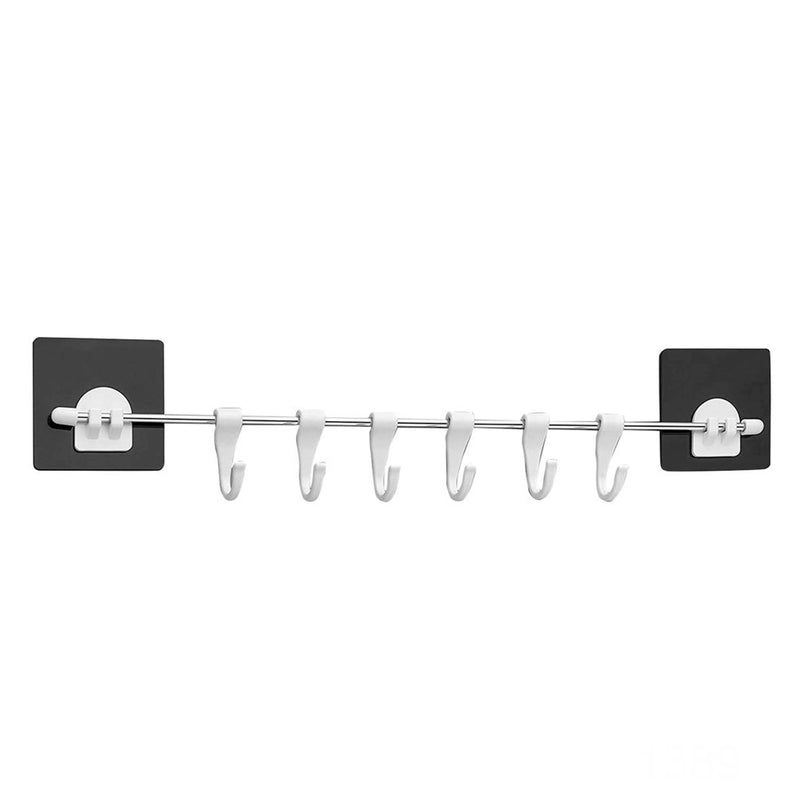 1389 Self Adhesive 6 Wall Hook - 