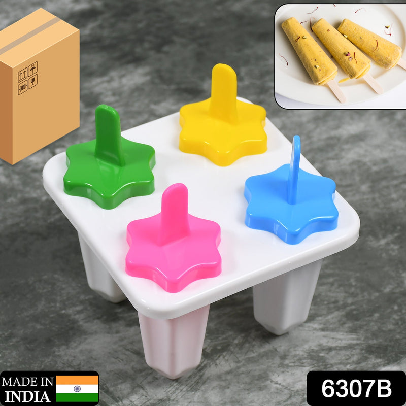 6307B 4Pc Ice Candy Maker used for making ice-creams in all kinds of places including restaurants and ice-cream Parlours etc. 