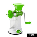 2369 Manual Fruit & Vegetable Juicer with Steel Handle Fruit Juicer - 