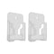 4619 White Mobile Phone Wall Stand Mobile Holder for Smartphone Home - DeoDap