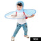 1434 Rain Hats for Kids Umbrella for Hands free Rain Protection Waterproof Rainy Caps (Multicolor) - 
