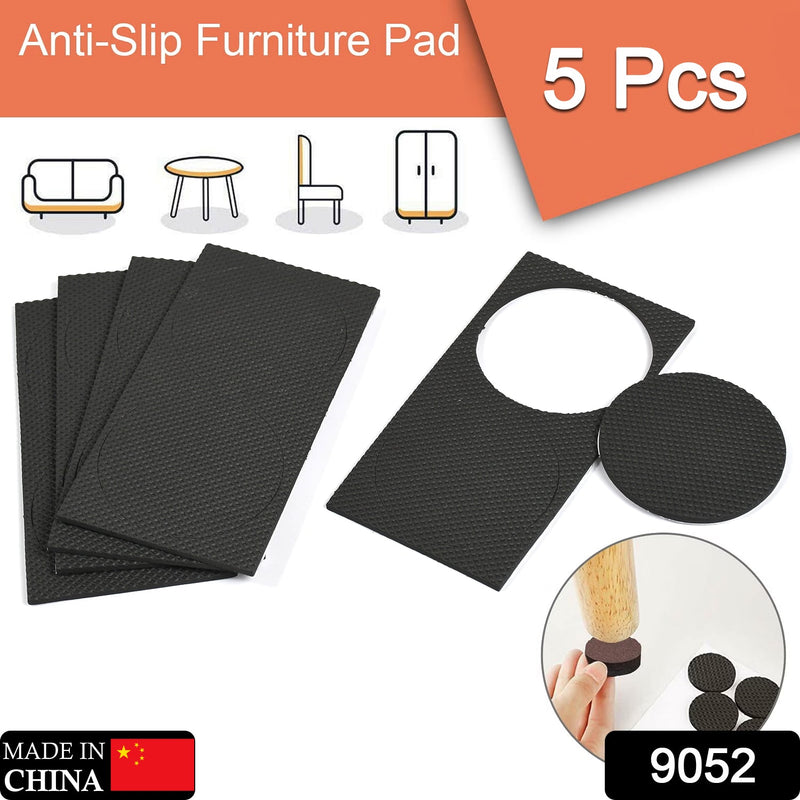9052 Floor Protector Furniture Rubber Pads, Self Adhesive Floor Protectors Easy To Use Table Rubber Pads, Chair Rubber Pads For Home Use 