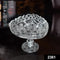 2361 Crystal Touch Beautiful Decorative Designer Fruit Glass Bowl - 