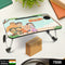 7696 Chhota Bheem Design Foldable Bed Study Table Portable Multifunction Laptop Table Lapdesk for Children Bed Foldable Table Work Office Home with Tablet Slot & Cup Holder 