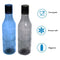 2312 Unbreakable & Leak-Proof Plastic Diamond Round Water Bottle (1100Ml) - 