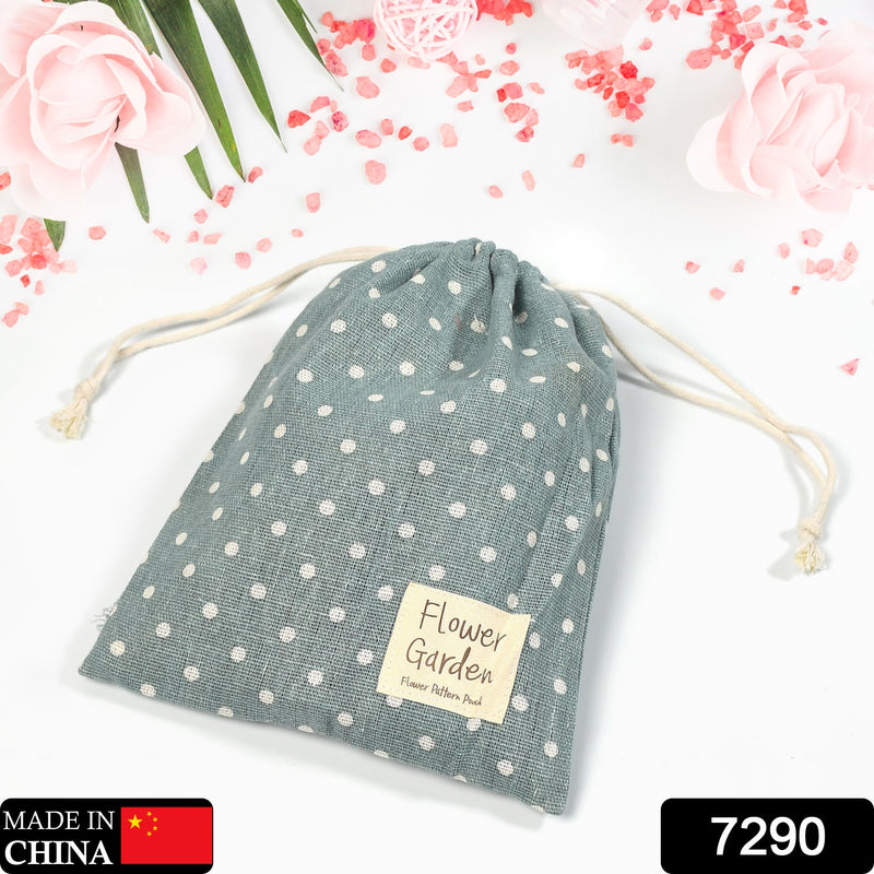 7290 Flower Dori Bag Pouch Gift Bag For Festivals &  Functions Gift Use Dori Bag 