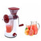 0168 Manual Fruit Vegetable Juicer with Juice Cup and Waste Collector - 