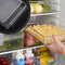 5248A REFRIGERATOR ORGANIZER BINS STACKABLE FRIDGE ORGANIZERS FOR FREEZER, KITCHEN, CABINETS BOX 