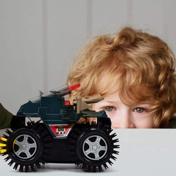 4455 Children's Joy Tumbling Tank Toy Car 