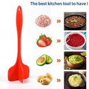 5384 Silicone Meat Chopper, Non-Stick Heat Resistant Kitchen Spatula - Perfect for Baking, Cooking, Scraping, and Mixing 