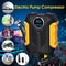 1618 Portable Electric Car Air Compressor Pump for Car and Bike Tyre - 