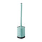7601 Silicone Toilet Brush with Holder Stand , Brush for Bathroom Cleaning, Cleaning Silicone Brush and Holder 