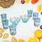 0077 Bowl & Glass Set Best Serving Set Attractive 2 Bowl & 6 Glass Set For Home & Kitchen Use 