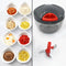7032 Multipurpose Manual Hand  Chopper with Storage Lid - 400ml (Grey Color)