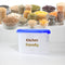 2180 Plastic Storage Containers with Lid (1200 ML) 