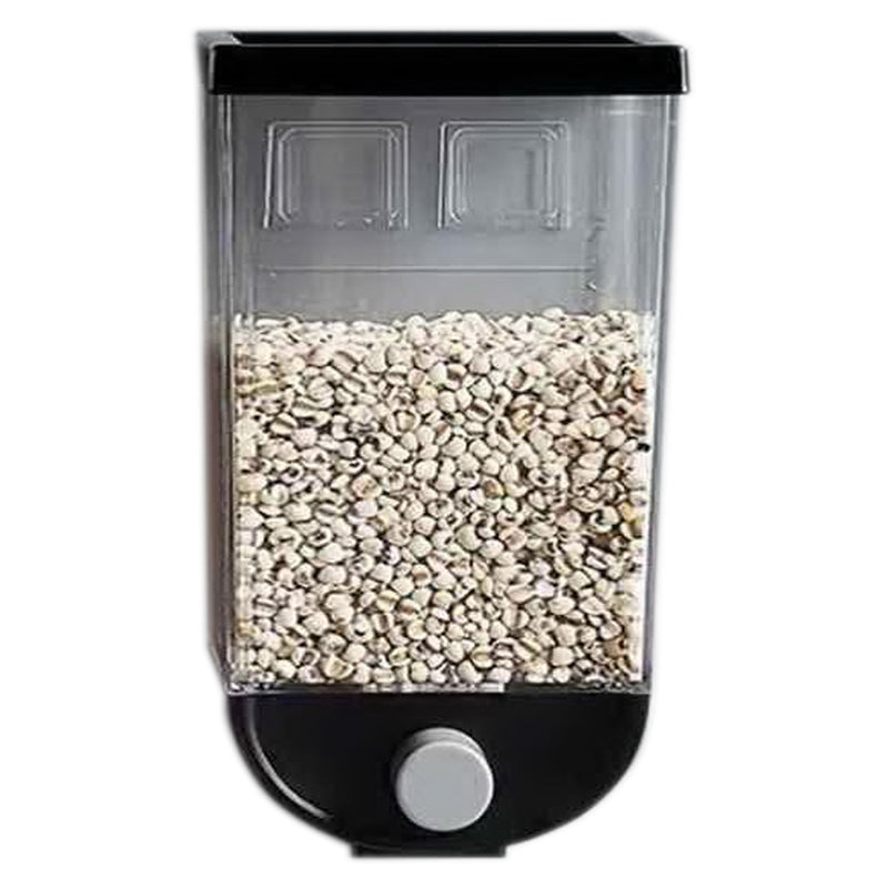 2325 Wall Mounted Cereal Dispenser Tank Grain Dry Food Container (1500ML) (Multicolour) - 