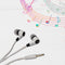 6399 Wired Headphone Universal Earphone, Large Audio Driver, in-line HD Microphone. 