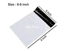 0927 Tamper Proof Polybag Pouches Cover for Shipping Packing (Size 6 x 8)