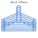 1390 Plastic Clothes Hanger (Set of 6 Pieces) - 